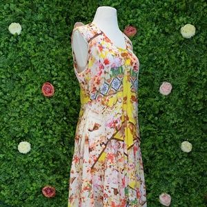 Handkerchief Hem Scarf Dress